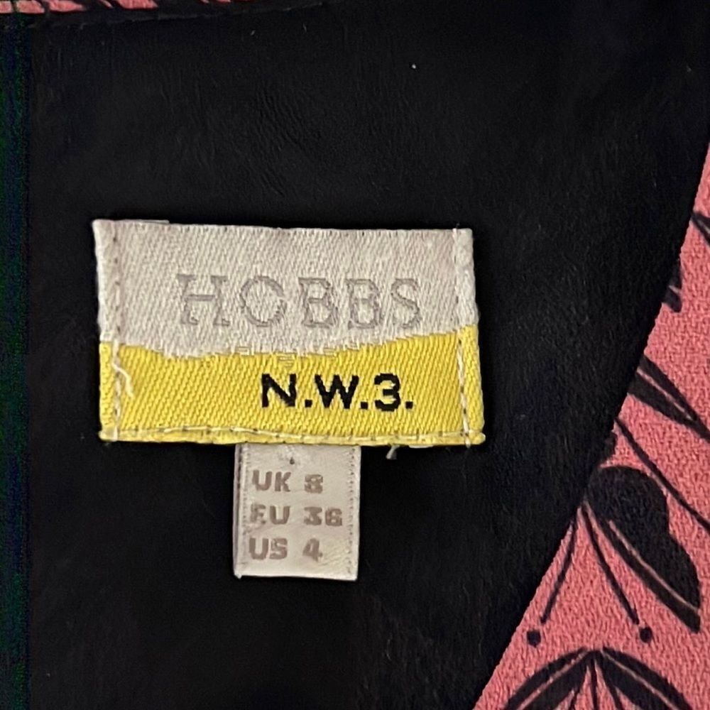 HOBBS NW3 Fit & Flare Dress Shirt Sleeves, Crew Neck, Pockets size US 4 - Picture 13 of 16